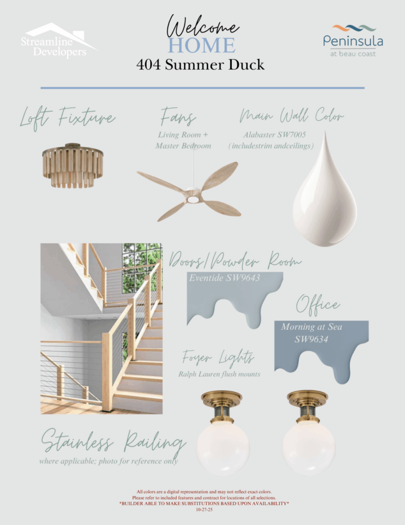 404 summer duck drive color board 3