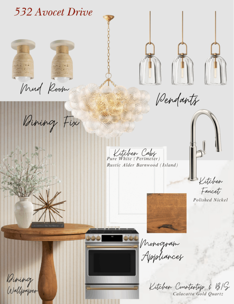 532 Avocet Drive color board 3