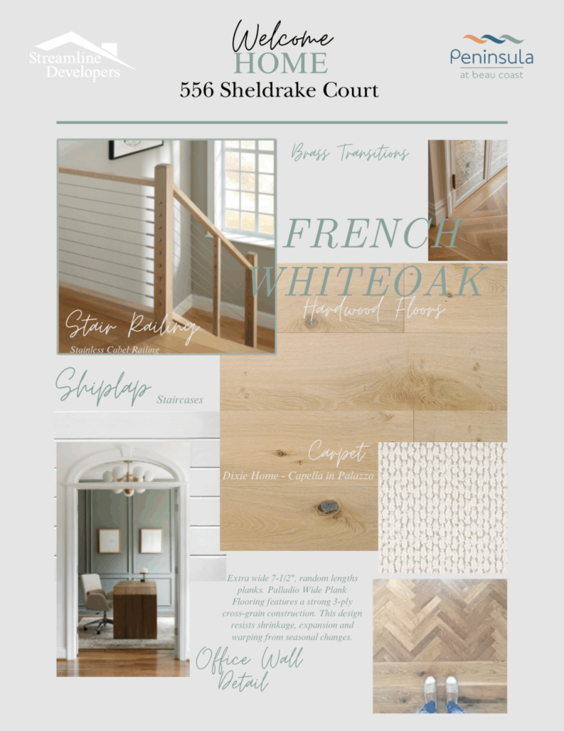 556 Sheldrake Court color board 8